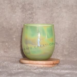 holographic candle jar