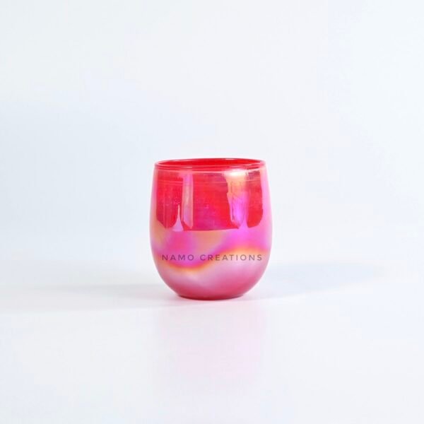 Holographic candle jar