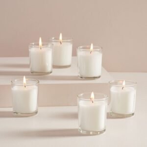 namo creations unscented votive candles