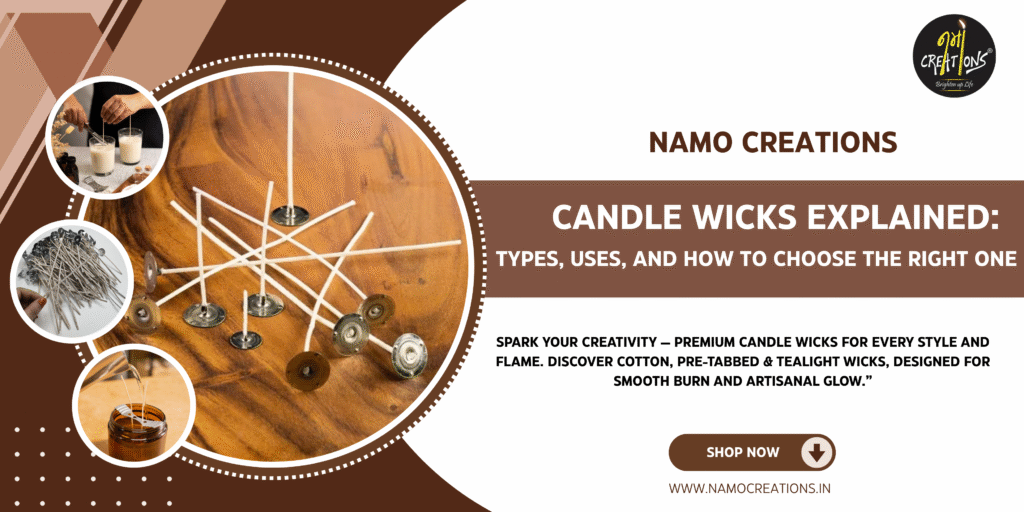 Candle Wicks Explained Types, Uses, and How to Choose the Right One