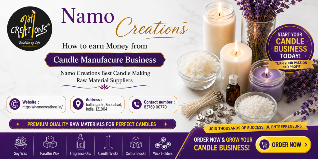 How to Earn Money from Candle Manufacturing Business