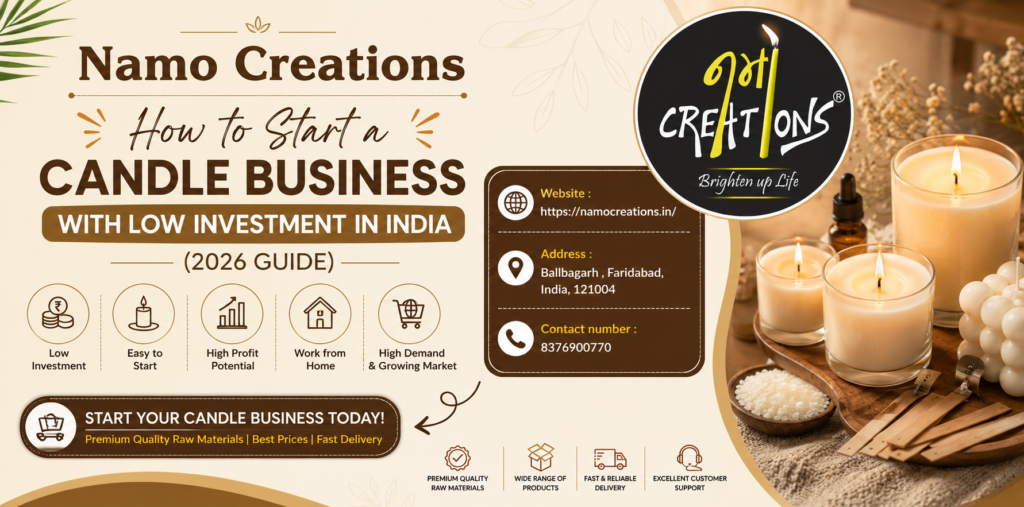 How to Start a Candle Business with Low Investment in India